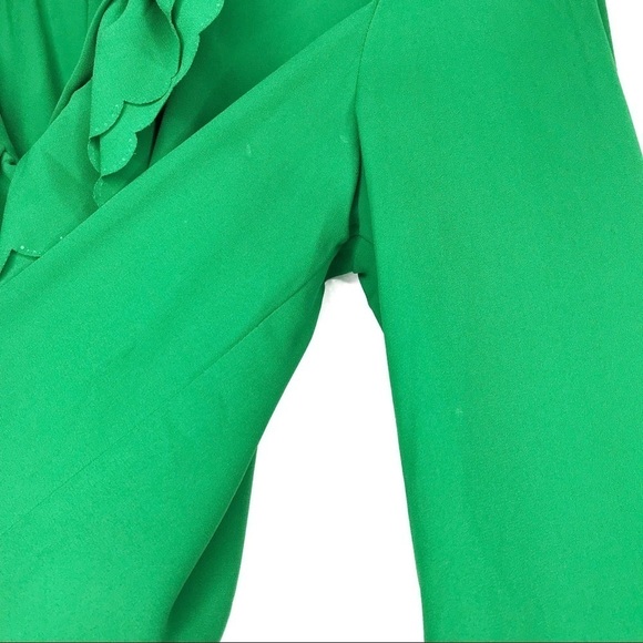 ANTHRO HD IN PARIS Ruffle Scallop Picea Button Up 4 - Picture 8 of 11